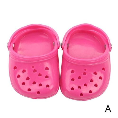 Sandales De Plage D'été Pour Filles De 18 Pouces, Pantoufles De Chaussures Pour Poupées À La Mode, Jouets De Hauteur De 43cm, Sandales Américaines Adaptées Pour Bébé E7t2