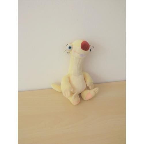 Doudou Peluche Sid Jaune Age De Glace