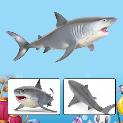 Série De Simulation De La Vie Marine Pour Enfants, Anti-Stress, Soulagement De L'anxiété Du Requin, Modèle Cadeaux, Jouets, Grand R4m1