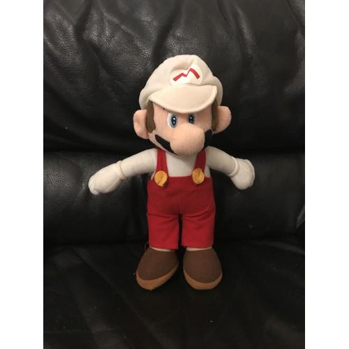 Peluche Luigi Rouge Et Blanche Nintendo 2012 30cm