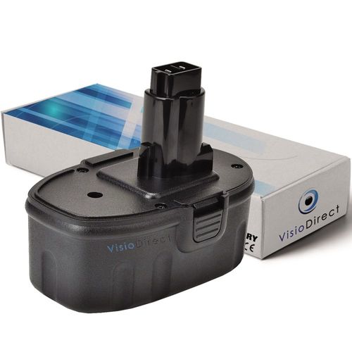 Batterie pour BLACK et DECKER PS3750 K2 perceuse sans fil 3000mAh 18V - Visiodirect - - Visiodirect -