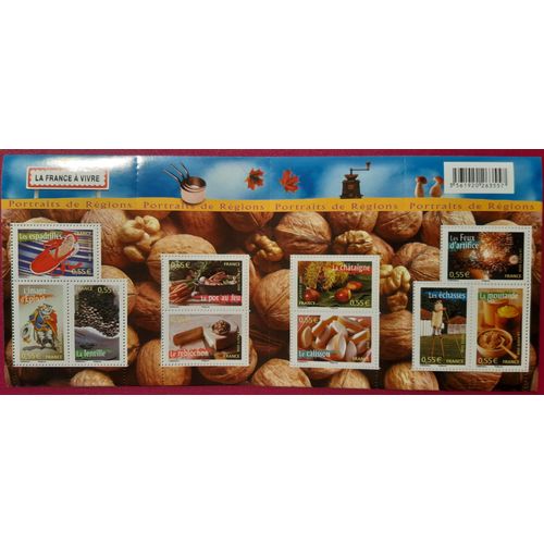 Bloc De 10 Timbres « La France À Vivre N°12 »