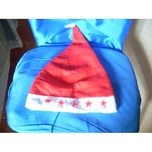 Bonnet De Père Noël Enfant Non Lumineux.