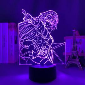 Lampe 3D 16 couleurs avec télécommande Lampe Led 3d la reine des neiges,  décoration chambre à coucher, Manga Nipseyteko