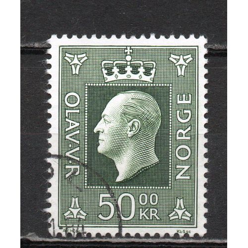 Timbre-Poste De Norvège