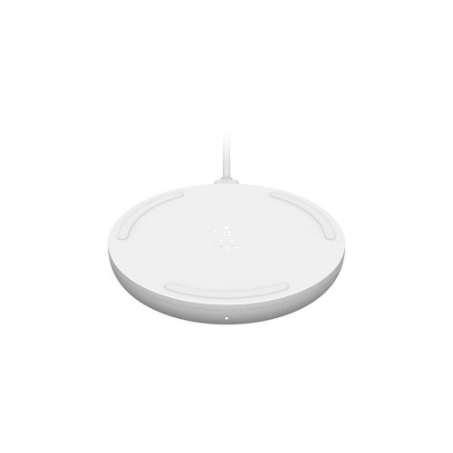 Chargeur Induction Belkin Sans-Fil 10w Pad (Sans Chargeur) Blanc