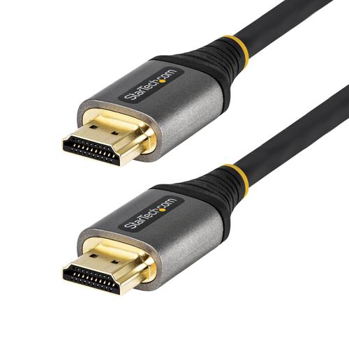 StarTech.com 10ft (3m) Premium Certified HDMI 2.0 Cable with Ethernet, High Speed Ultra HD 4K 60Hz HDMI Cable HDR10, ARC, HDMI Cord For Ultra HD Monitors, TVs, Displays, w/ TPE Jacket - Durable...