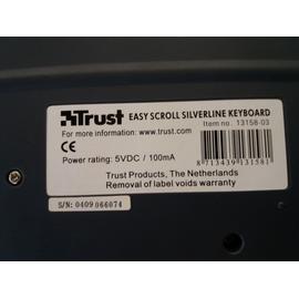 trust easy scroll silverline keyboard