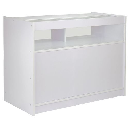 Vitrine Comptoir Blanc B1200