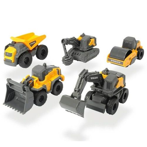 Gamme Dickie Dickie Volvo 5 Veh 10cm Set