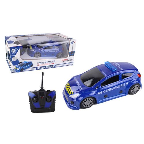 Voiture télécommandée Voiture de Gendarmerie 1/24ème Bleue