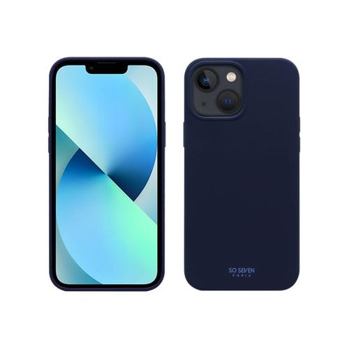 So Seven Recycle Smoothie - Coque De Protection Pour Téléphone Portable - Silicone - Bleu - Pour Apple Iphone 13