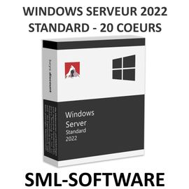 Windows Serveur Standard 2022 - 20 Coeurs