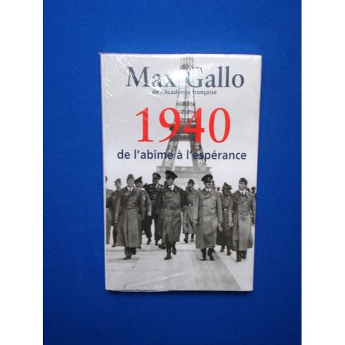 1940 De L'abme  L'esprance   de max gallo  Format Broch 