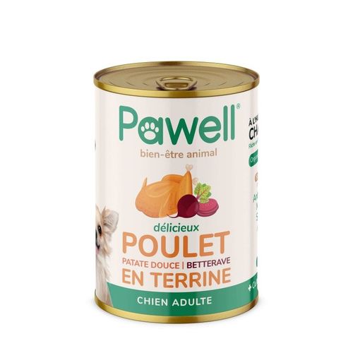 Pâtée Au Cbd Pour Chien Au Poulet