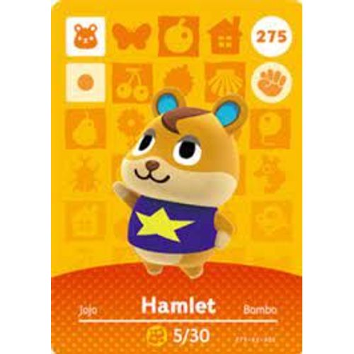 Mini Carte Nfc Amiibo Animal Crossing New Horizons Hamlet 13 Compatible Avec Nintendo Switch Lite Wii U 3ds