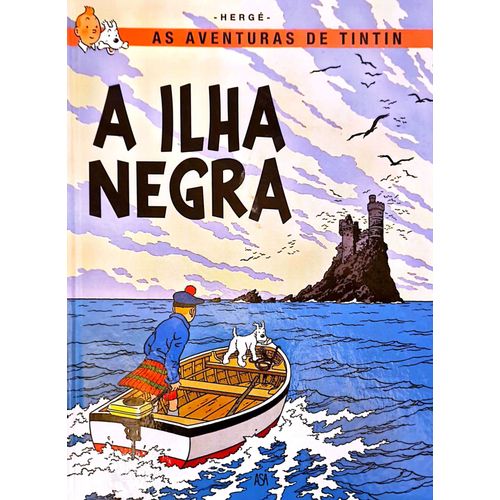 Tintin : L'île Noire (En Portugais)
