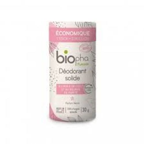 Biopha Nature Deodorant Solide A L'huile De Coco Et Au Beurre De Karite Bio 