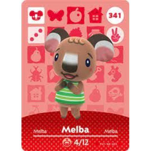 Mini Carte Nfc Amiibo Animal Crossing New Horizons Melba 21 Compatible Avec Nintendo Switch Lite Wii U 3ds