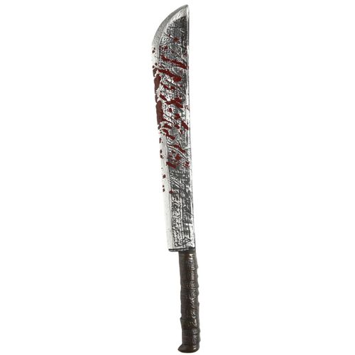 Machette Sanglante Halloween En Plastique