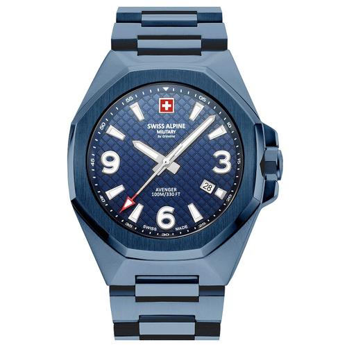 Mens Watch Swiss Military 7005.1195, Quartz, 42mm, 10atm