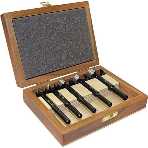 Jeu de forets à façonner Black Shark 5 pièces D. 15, 20, 25, 30, 35 mm FISCH-TOOLS