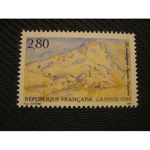 Timbre "La Montagne Sainte-Victoire" 1994 - Y&t 2891