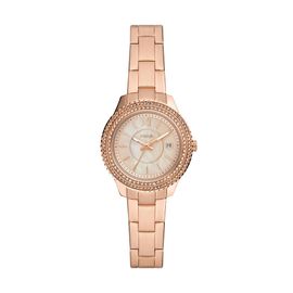 Montre Femme Fossil Stella En Acier Rose