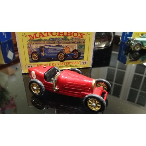 Bugatti Type 35 Lesney Y-6-Matchbox
