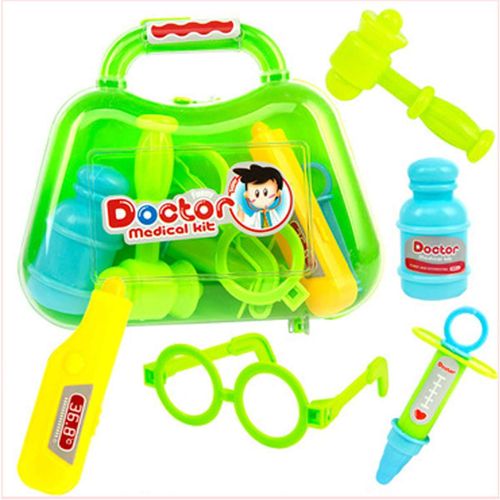 Ensemble De Jouets Médicaux Pour Enfants, Valise Pour Bébé, Cosplay, Dentiste, Infirmière, Simulation, Boîte À Médicaments Avec Costume De Poupée, Stéthoscope, Cadeau