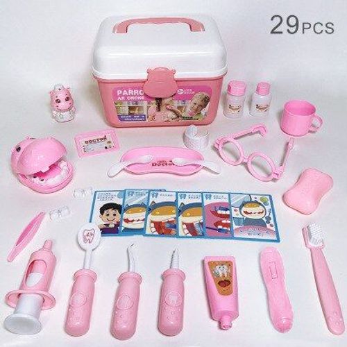 Kit De Formation Médicale Pour Enfants, Jouet Avec Boîte À Médicaments, Simulation De Médecin Et D'infirmière, Cadeau D'halloween Et De Noël