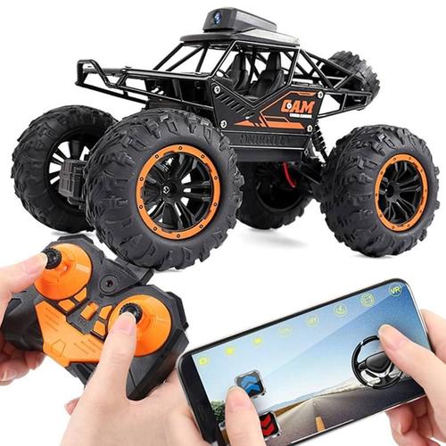 Voiture Rc 2.4g Wifi Fpv Caméra Hd 1:18 4wd, Hors Route, Grande Vitesse, Télécommande, Drift, Voiture D'escalade, Jouets Pour Enfants