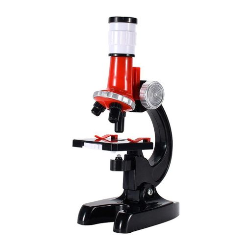 Kit De Microscope Éclairé En Laboratoire 1200x, Jouet Éducatif En Science À L'école Et À La Maison, Microscope Biologique Raffiné Pour Enfants Débutants