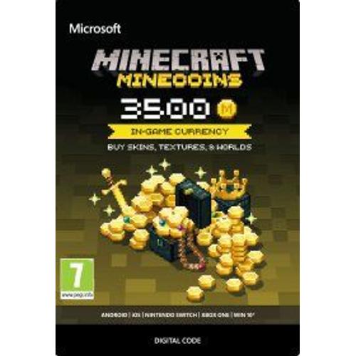 Minecraft Minecoins Pack - 3500 Coins (Extension/Dlc) - Jeu En Téléchargement