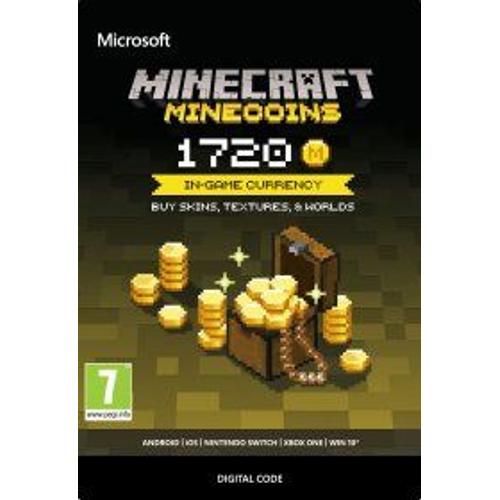 Minecraft Minecoins Pack - 1720 Coins (Extension/Dlc) - Jeu En Téléchargement