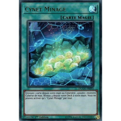 Cynet Minage - Duov-Fr095 - En Ultra Rare - Yu-Gi-Oh!
