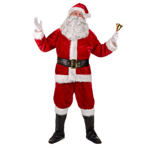 Déguisement Complet Père Noël Luxe Adulte - Taille: Large
