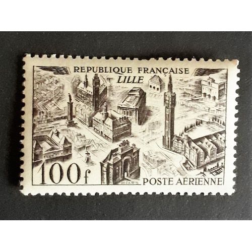 Timbre France Neuf , Poste Aérienne , Y&t N° 24 , Non Oblitéré , Très Bon État .