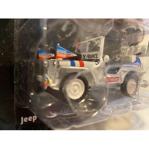 Jeep Willis L'equipe Assistance Tour De France 1/43-Altaya