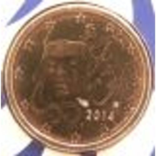 France 5 Cent 2014 Tirage: 130.000.000