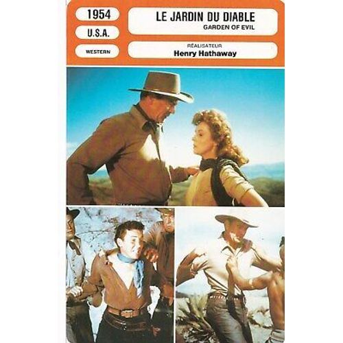 Fiche Monsieur Cinema Le Jardin Du Diable