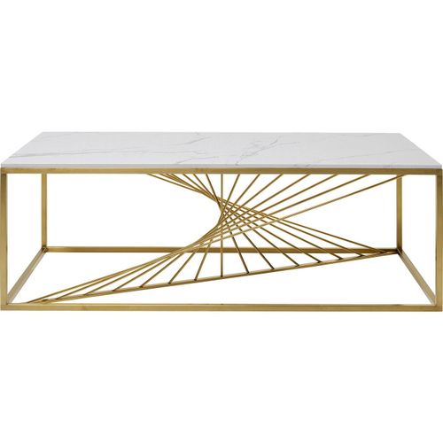 Table Basse Art Effet Marbre 140x70cm Kare Design