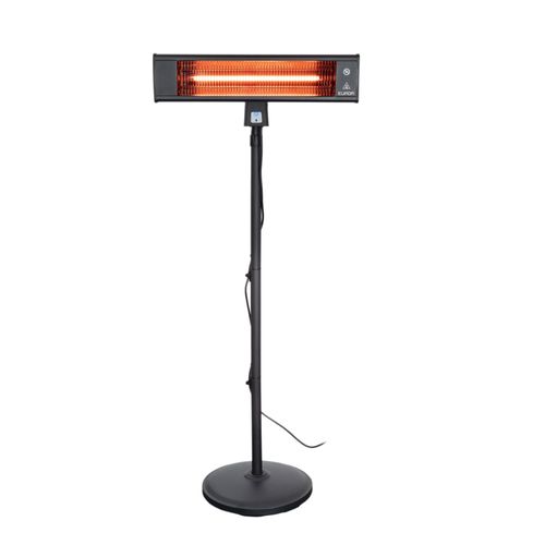 Eurom TH1800S - Chauffe-terrasse sur pied - télécommande incluse - 1800W - 690 x 2000mm