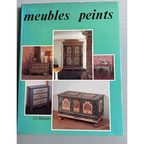 Sophie Moutiers : Meubles Peints (Ed Massin-Grand Format-Relié Toile Avec Jaquette-Prénom Inscrit En Première Page)