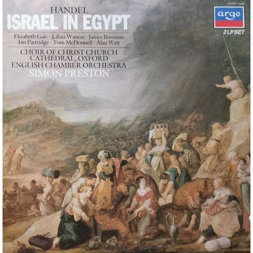 Handel - Choir Of Christ Church Cathedral · Oxford, English Chamber Orchestra, Simon Preston - Israel In Egypt (2xlp)