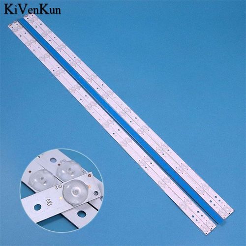 5PCS pour 1TV LED TV pour Philips 43PUS6201/12 43PUS6262/05 43PUS6272/05 43PUS6401/12 bandes de rétro-éclairage, lignes, GJ-2K16-430-D512-V4 ( Nipseyteko )