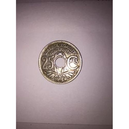 Pièce 25 Centimes Lindauer Cupronickel