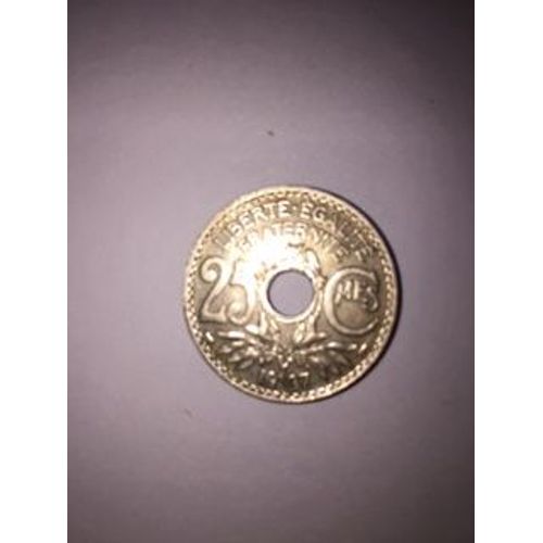 Pièce 25 Centimes Lindauer Cupronickel