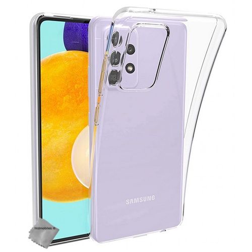 Housse Etui Coque Silicone Gel Samsung Galaxy A52s 5g + Film Ecran - Transparent Tpu