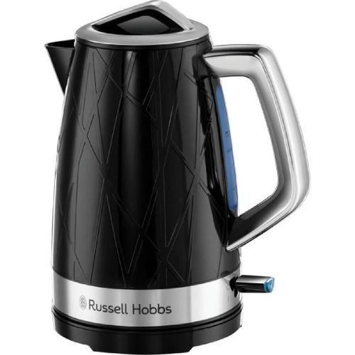 Russell Hobbs Structure 28081-70 - Bouilloire - 1.7 litres - 2.4 kWatt - noir brillant avec accents en acier inoxydable